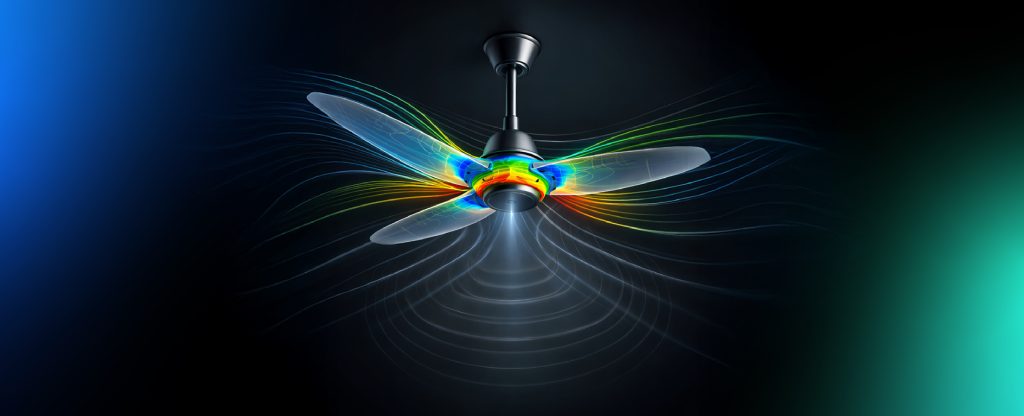 Ceiling Fan Airflow Simulation